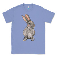 Colony Blue Easter bunny Classic Tee - OliviaCreatesArt