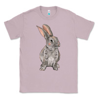 Lilac Easter bunny Classic Tee - OliviaCreatesArt