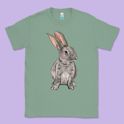 Easter Bunny Classic Tee Designed By Oliviacreatesart