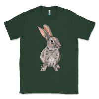 Sports Green Easter bunny Classic Tee - OliviaCreatesArt