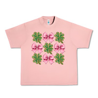 Salmon clover bow Urban Heavy Tee - CowhideDigitalArt