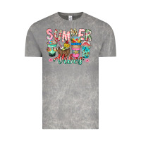 Cloud Rock Summer Vibes Vintage Tee - CowhideDigitalArt