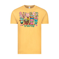 Vintage Mustard Summer Vibes Vintage Tee - CowhideDigitalArt