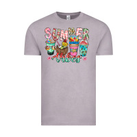 Vintage Zinc Summer Vibes Vintage Tee - CowhideDigitalArt