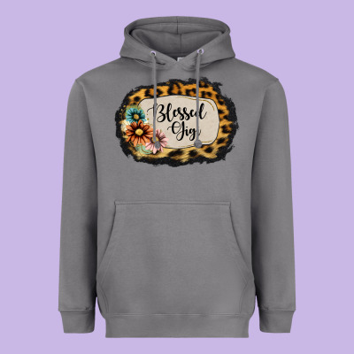 Blessed Gigi Heavyweight Hoodie Designed By Jasminsmagicworld
