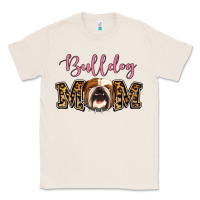 Natural Bulldog Mom Classic Tee - Jasminsmagicworld