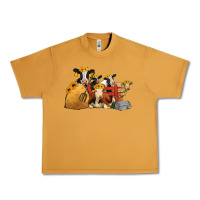 Peanut Butter Cows With Sunflower Headbands Urban Heavy Tee - Jasminsmagicworld