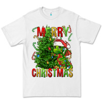 White merry christmas dragon Premium Tee - FaDigitalArtStudio