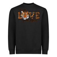 Black love of the tigers Heavyweight Sweatshirt - RanaPortraitStore