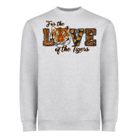 Heather Grey love of the tigers Heavyweight Sweatshirt - RanaPortraitStore