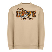 Love Of The Tigers Heavyweight Sweatshirt | Teevron