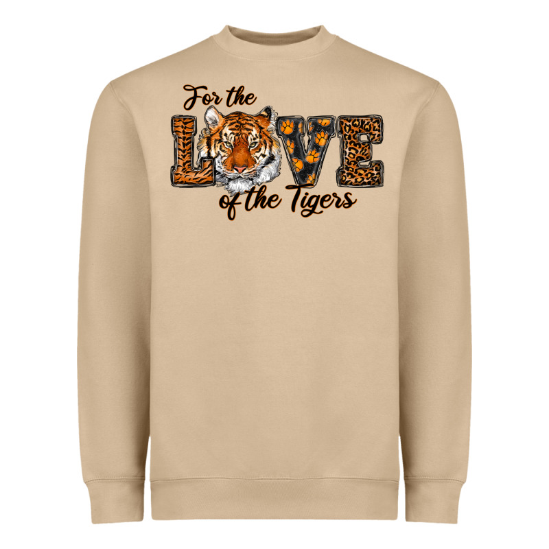 Love Of The Tigers Heavyweight Sweatshirt by RanaPortraitStore | Teevron