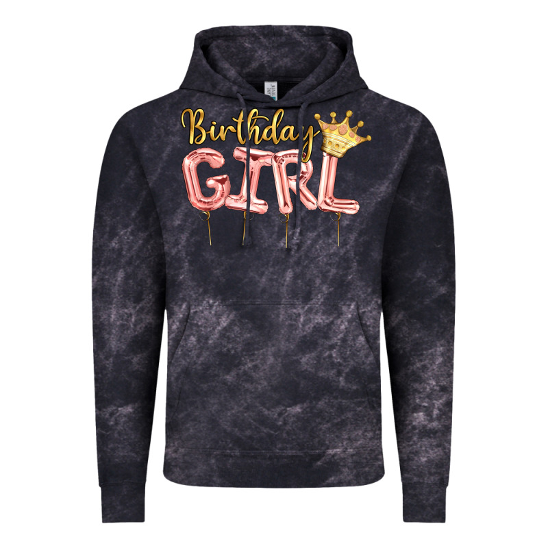 Birthday Girl Balloon Vintage Hoodie by Artiststas | Teevron