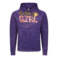 Cloud Purple Birthday girl balloon Vintage Hoodie - Artiststas