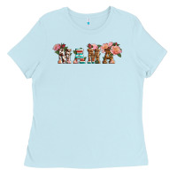 Baby Blue western mama pink roses Mother's Day Ladies Tee - LillyAllenDesigns