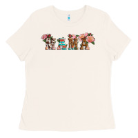 Bone western mama pink roses Mother's Day Ladies Tee - LillyAllenDesigns