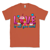 Copper Love Is All You Need Valentines Day Frappe Coffee Classic Tee - FaDigitalArtStudio