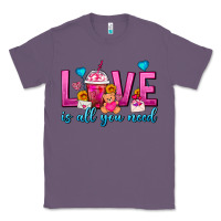 Lavender Love Is All You Need Valentines Day Frappe Coffee Classic Tee - FaDigitalArtStudio