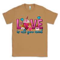 Toasted Coconut Love Is All You Need Valentines Day Frappe Coffee Classic Tee - FaDigitalArtStudio