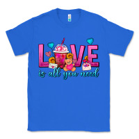 True Royal Love Is All You Need Valentines Day Frappe Coffee Classic Tee - FaDigitalArtStudio
