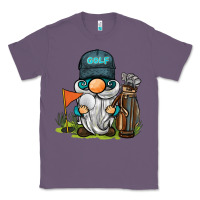 Lavender golf gnome Classic Tee - BarkalooDesign