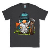Smoke golf gnome Classic Tee - BarkalooDesign