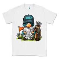 White golf gnome Classic Tee - BarkalooDesign