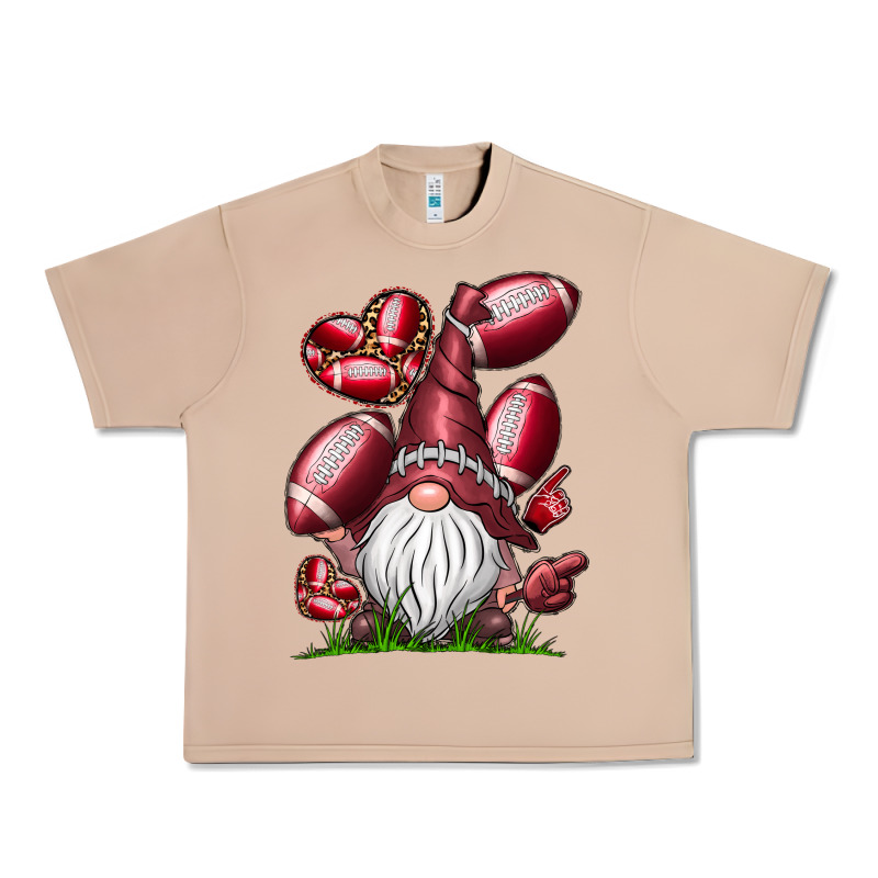 American Football Gnome Urban Heavy Tee by CowhideDigitalArt | Teevron
