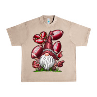 French Oak American Football Gnome Urban Heavy Tee - CowhideDigitalArt