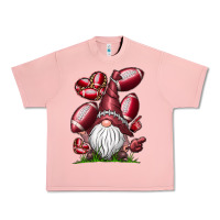 Salmon American Football Gnome Urban Heavy Tee - CowhideDigitalArt