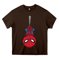 Chocolate Brown the spider kids cartoon Heavy Core Tee - linhVisuals