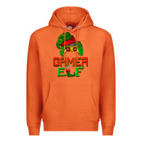 Carrot Christmas gamer elf Premium Hoodie - BarkalooDesign