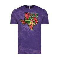 Cloud Purple sweet summer time texas Vintage Tee - CowhideDigitalArt