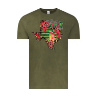 Vintage Olive sweet summer time texas Vintage Tee - CowhideDigitalArt