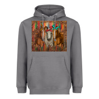 Storm western horses with bandanas Heavyweight Hoodie - RanaPortraitStore