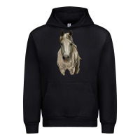 Black horse Urban Hoodie - RanaPortraitStore