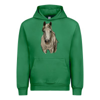 Emerald horse Urban Hoodie - RanaPortraitStore