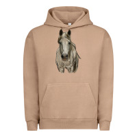 Pigment Burro horse Urban Hoodie - RanaPortraitStore