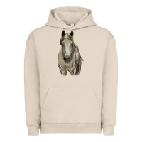 Pigment French Oak horse Urban Hoodie - RanaPortraitStore