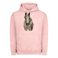 Pigment Salmon horse Urban Hoodie - RanaPortraitStore