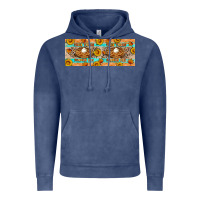Vintage Denim Thick Thighs Pumpkin Pies Vintage Hoodie - Artiststas
