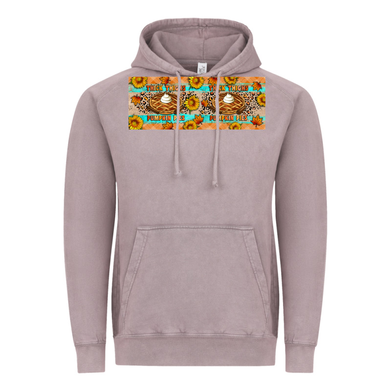 Thick Thighs Pumpkin Pies Vintage Hoodie by Artiststas | Teevron