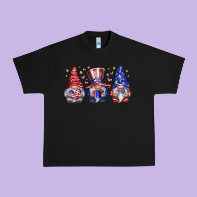 American Gnomes Urban Heavy Tee Designed By Cowhidedigitalart