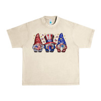 Sandshell American Gnomes Urban Heavy Tee - CowhideDigitalArt