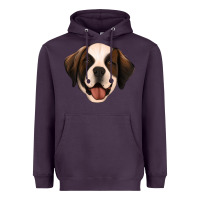 Plum st bernard Heavyweight Hoodie - Jasminsmagicworld