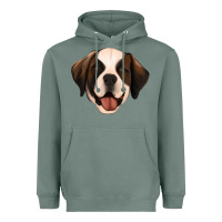 Sage st bernard Heavyweight Hoodie - Jasminsmagicworld