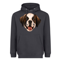 Smoke st bernard Heavyweight Hoodie - Jasminsmagicworld