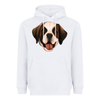 White st bernard Heavyweight Hoodie - Jasminsmagicworld