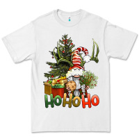 White Ho Ho Ho Christmas Gnome Premium Tee - BundleAndBundleShop