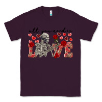 Plum Skeleton all you need is love Classic Tee - FaDigitalArtStudio